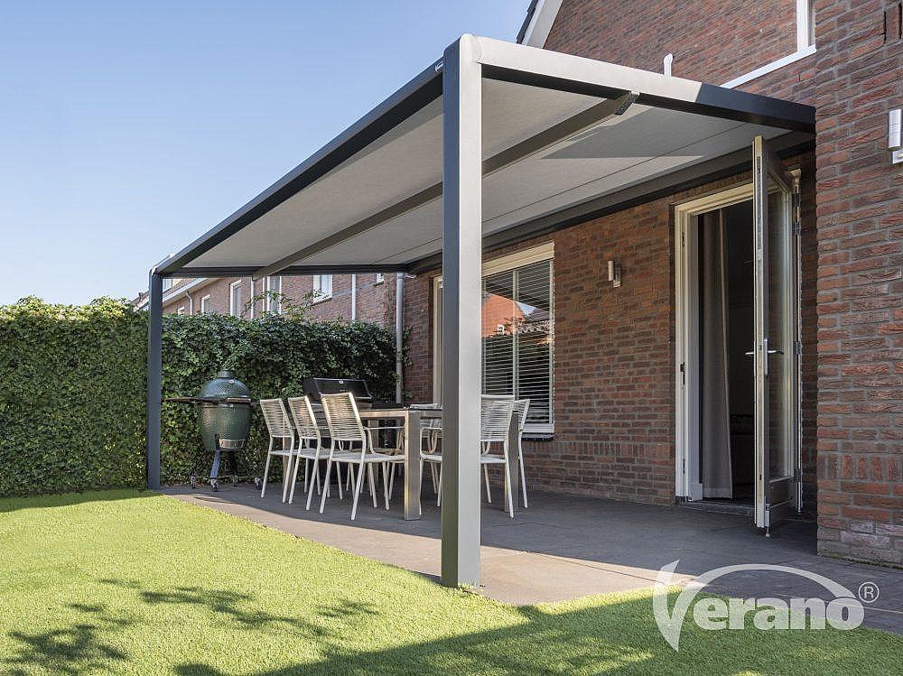 Tumba pergolazonwering terras zonwering op maat gemaakt - topkwaliteit - stevige constructie