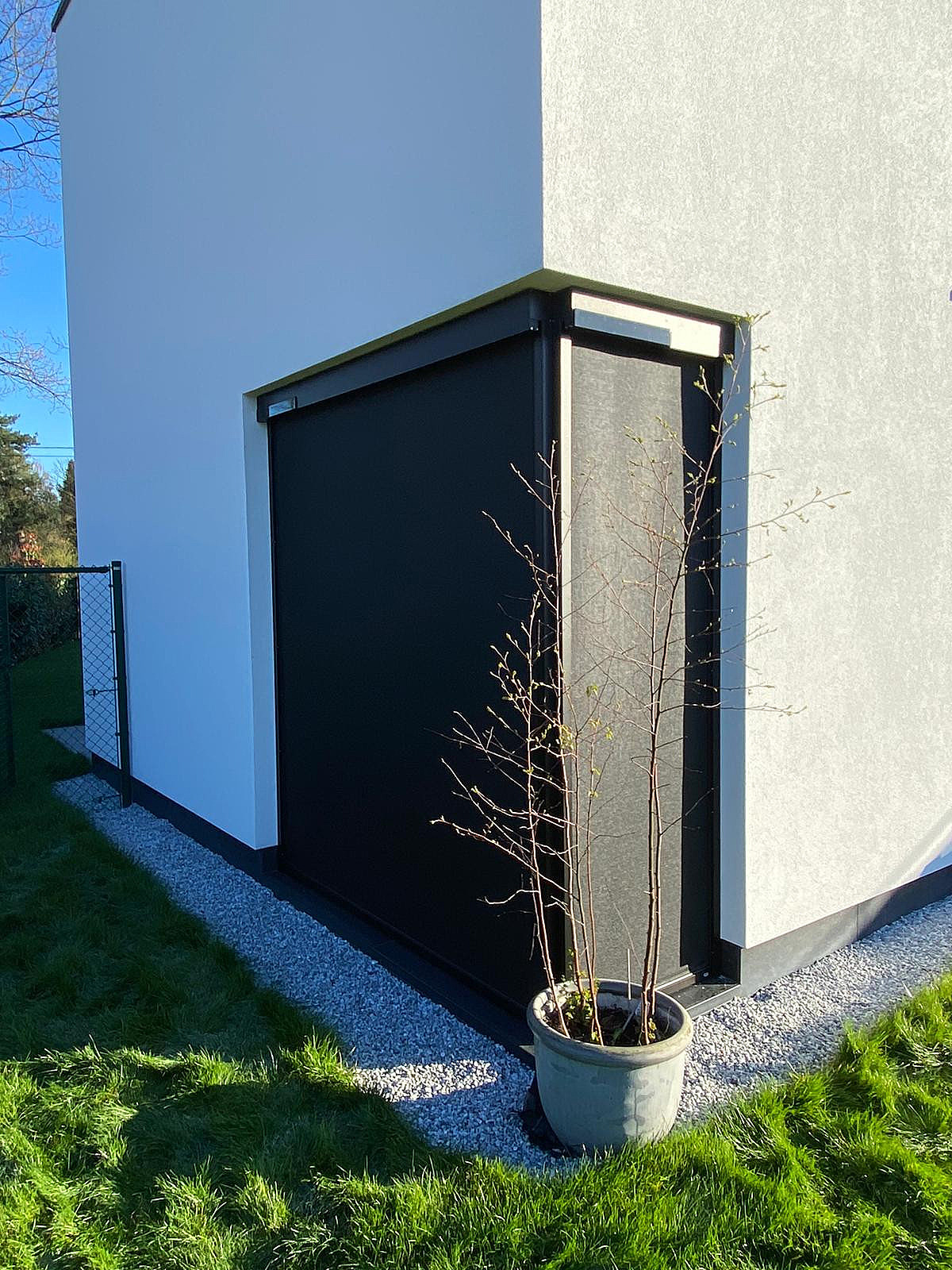 Screen met zonnecel
