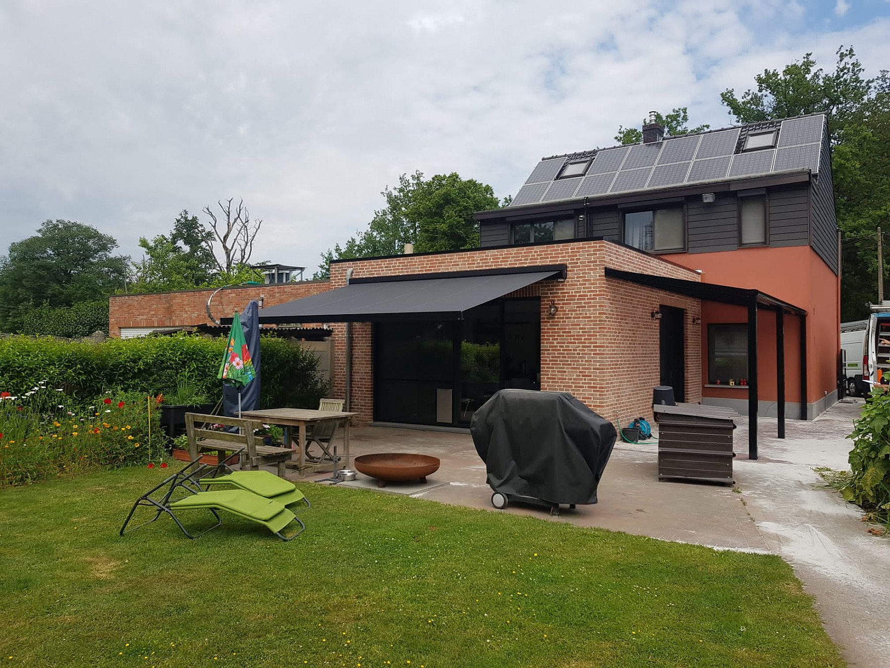 Zonnescherm en overkapping Herenthout
