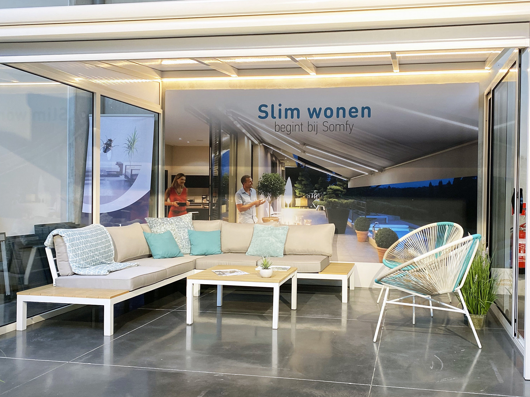 Loungeset overkapping