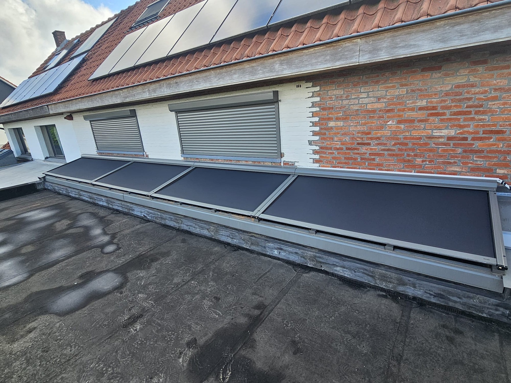 Zonwering lichtstraat