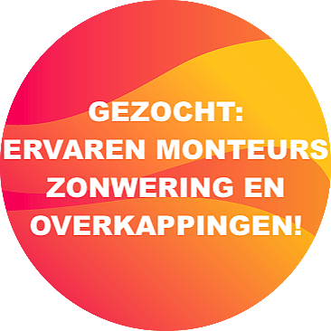 Gezocht: ervaren monteurs zonwering en overkappingen!