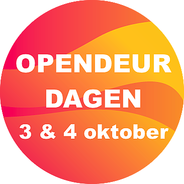 Opendeurweekend 3 & 4 oktober