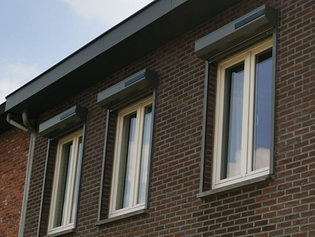 Voorzetrolluiken - woning - ramen