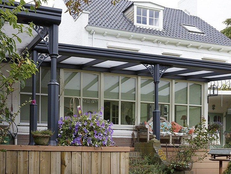 Purbeck overkapping - terrasoverkapping - buitenzonwering - tuinoverkapping