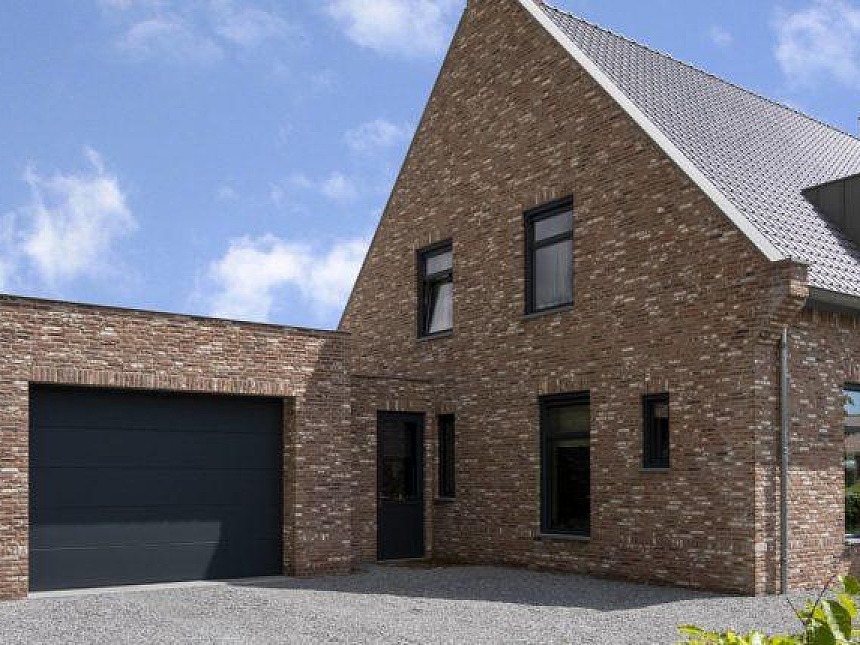 Sectionaalpoort Garagedeur VBV antraciet 2021 garage